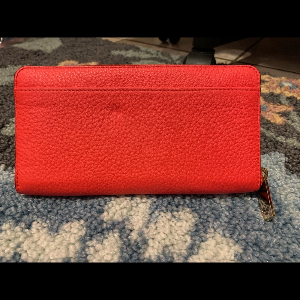 Kate Spade Grey Street Geranium Wallet - Picture 8 of 10